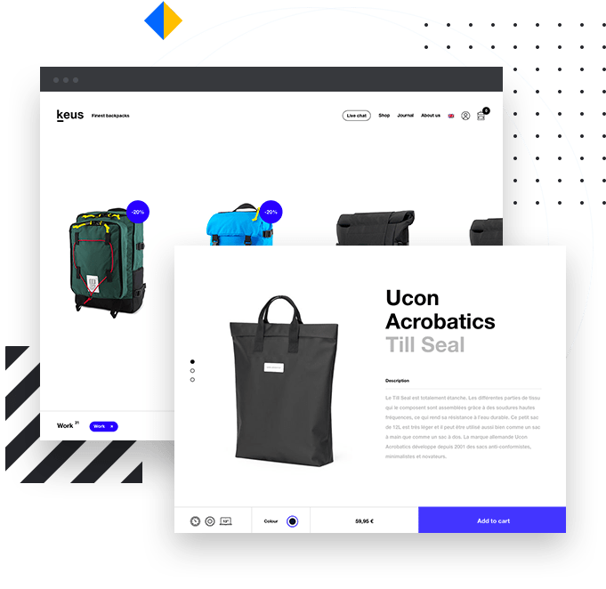E-shop and catalog | solidpixels.